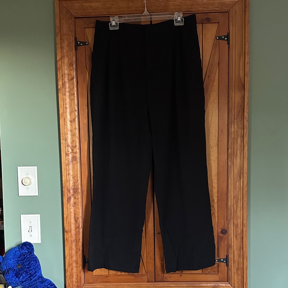 Joie Elegant Black Wide Leg Pants